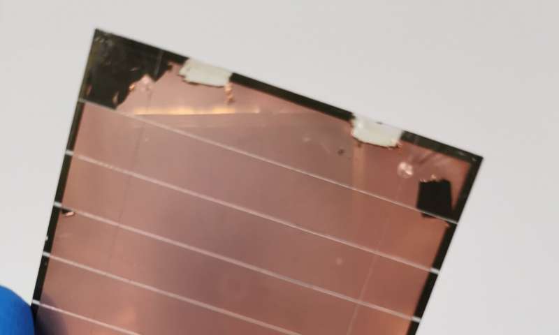 All-perovskite tandem solar cells with 24.8% efficiency