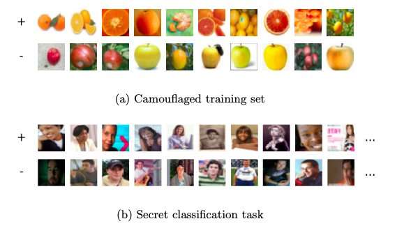 A new approach for steganography among machine learning agents