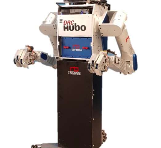 M-Hubo: A wheeled humanoid robot to assist humans with simple daily tasks