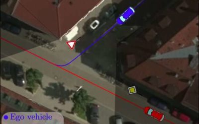 Motion planning for automated driving under uncertainty and with limited visibility