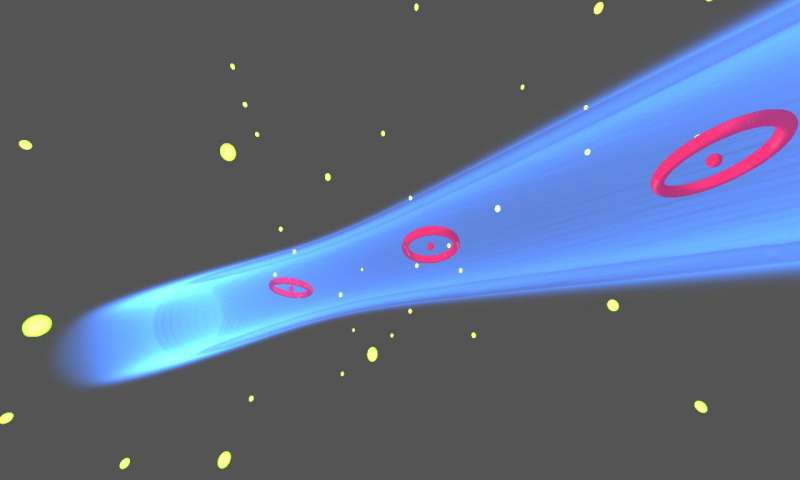 First successful laser trapping of circular Rydberg atoms