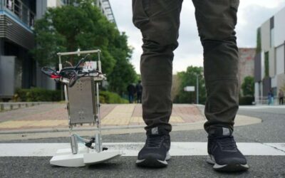 PedestriANS: A bipedal robot that adapts its walking style in response to environmental changes