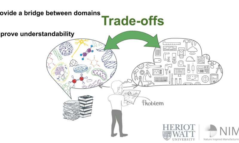 A new system to extract key information from scientific texts