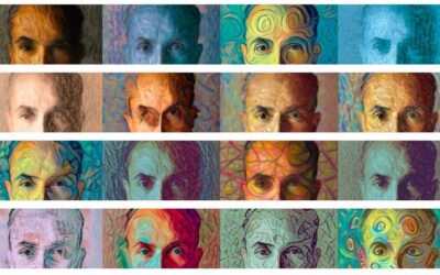 An AI painter that creates portraits based on the traits of human subjects