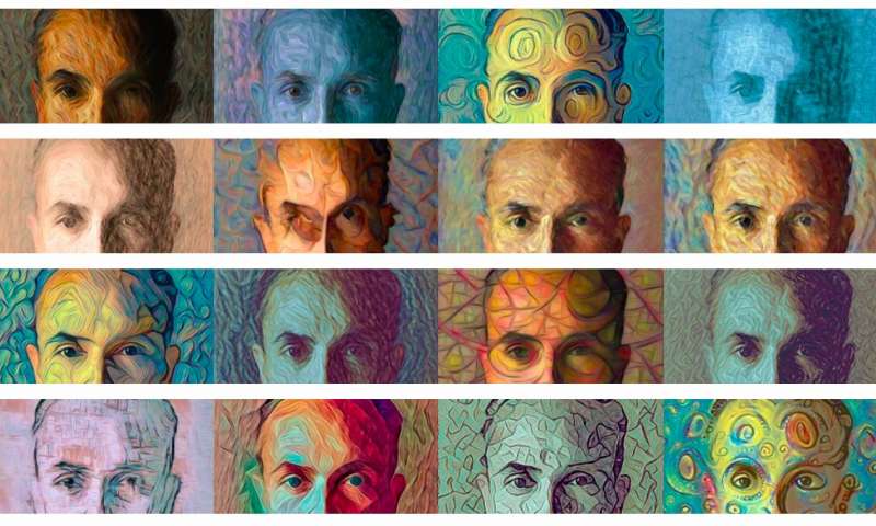 An AI painter that creates portraits based on the traits of human subjects