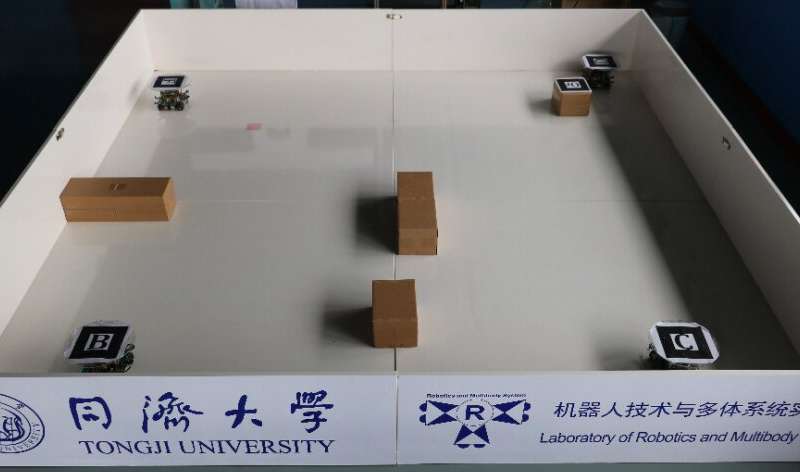 A scheme to enhance how swarm robots search for multiple targets