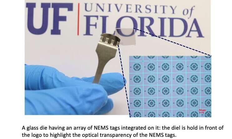 NEMS IDs: Secure nanoelectromechanical tags for identification and authentication