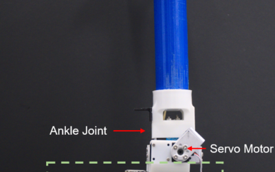 A tactile sensing foot to increase the stability of legged robots