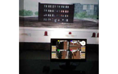 An AR interface to assist human agents during critical missions