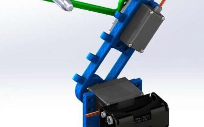 An open-source and low-cost robotic arm for online education