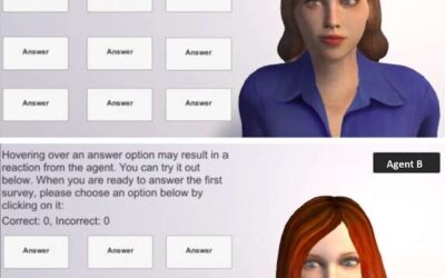 Examining how humans develop trust towards embodied virtual agents