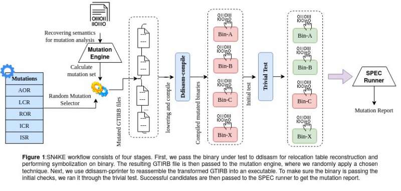 SN4KE: A lightweight and scalable framework for binary mutation testing