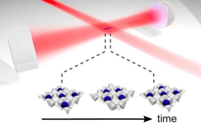 The first experimental realization of a dissipative time crystal