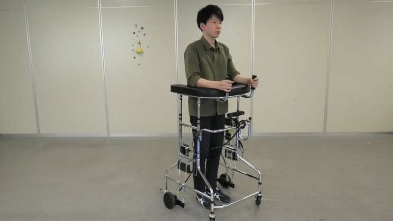 An autonomous forearm-supported walker to assist patients in nursing facilities