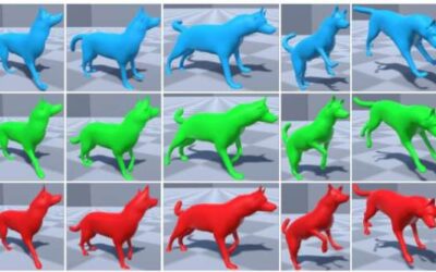 A deep learning method to automatically enhance dog animations