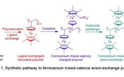 New ferrocenium-based anion-exchange membranes for fuel cells