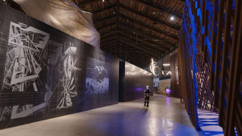 Visiting the Venice Biennale exhibition remotely with the iCub3 robot