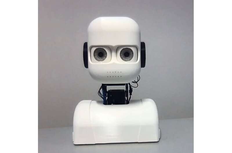 Can a robot’s ability to speak affect how much human users trust it?