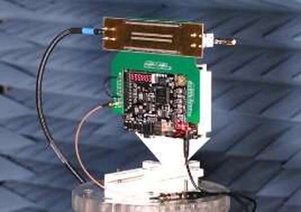 A space-time coding metasurface antenna for efficient and secure communications