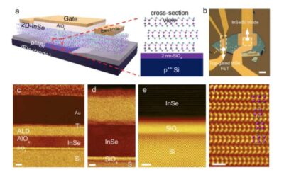 Gate-tunable heterojunction tunnel triodes based on 2D metal selenide and 3D silicon