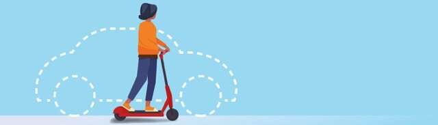 Study investigates the extent to which e-scooters and e-bikes displace cars using real-world data