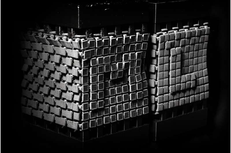 Using machine learning to infer rules for designing complex mechanical metamaterials