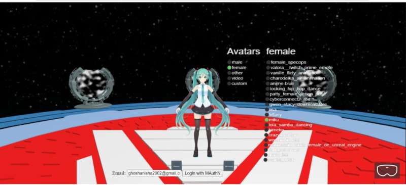 A three-stage authentication system for the metaverse
