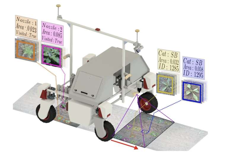 Researchers introduce a robotic system to manage weeds and monitor crops