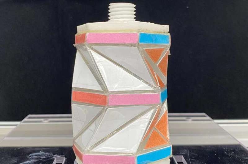 An origami-inspired universally deformable module for robotics applications