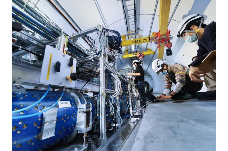 The first observation of neutrinos at CERN’s Large Hadron Collider