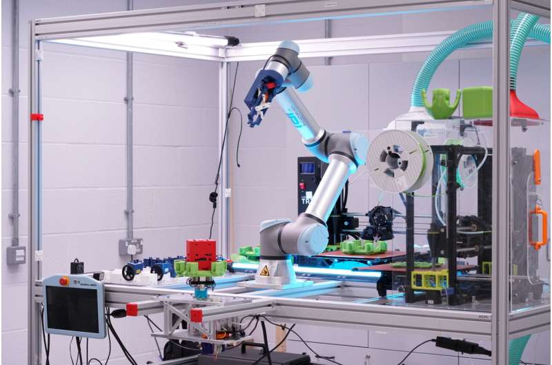 Exploring the effects of hardware implementation on the exploration space of evolvable robots