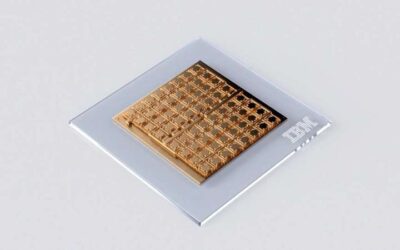 IBM develops a new 64-core mixed-signal in-memory computing chip