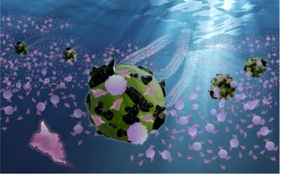 Biohybrid microrobots could remove micro- and nano-plastics from aquatic environments