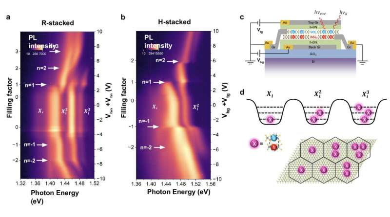 The formation of an excitonic Mott insulator state in a moiré superlattice