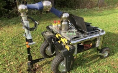 A weeding robot that can autonomously remove seedlings
