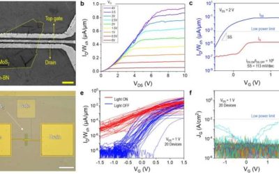 Researchers develop approach to fabricate highly performing transistors based on 2D semiconductors