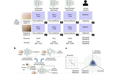 How hardware contributes to the fairness of artificial neural networks