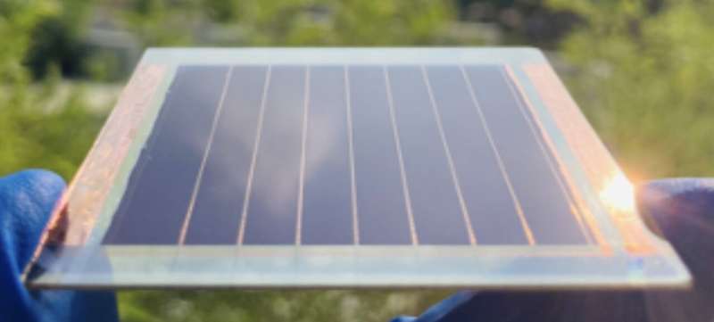 Novel green solvent could help scale up fabrication of perovskite-based tandem solar cells