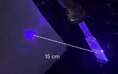 New blue light-emitting lasers leverage low-toxicity colloidal quantum dots