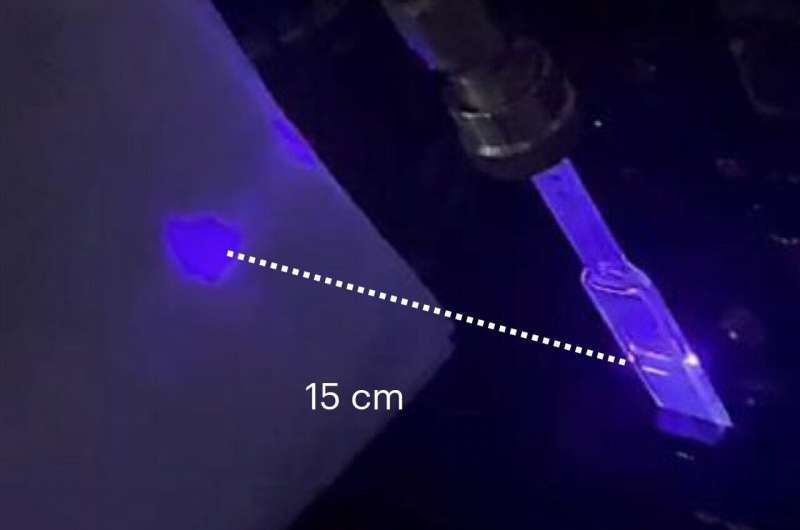 New blue light-emitting lasers leverage low-toxicity colloidal quantum dots