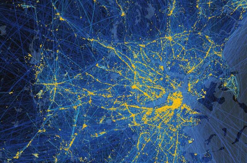 Behavior-based dependency networks can shape the resilience of cities following economic shocks