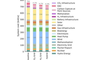 Assessing the potential of hydrogen and carbon dioxide networks for the future of European energy systems