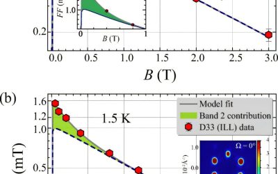 Study unveils contributions to superconductivity in the vortex lattice structure of 2H-NbSe₂