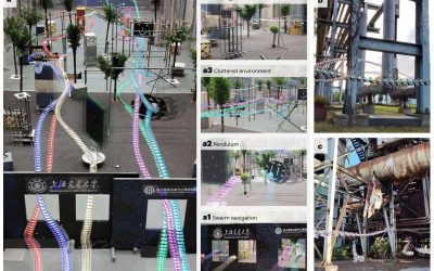 New approach allows drone swarms to autonomously navigate complex environments at high speed