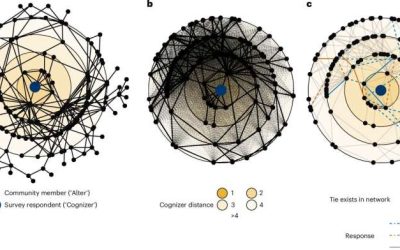 Biases shape how people mentally represent social ties in their community, study suggests