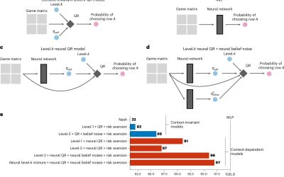 Hybrid model reveals people act less rationally in complex games, more predictably in simple ones